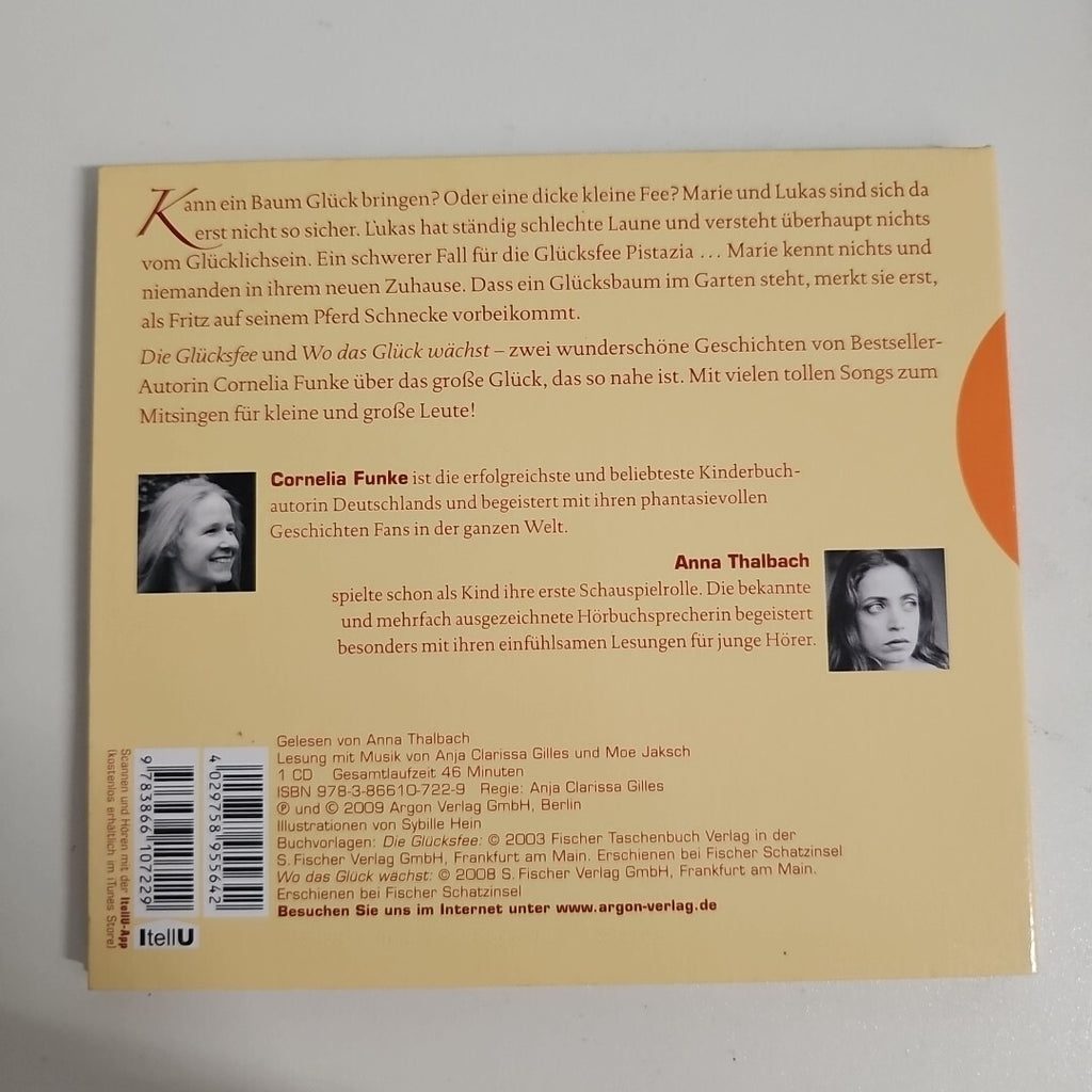 EB2415 Das kleine Hörbuch vom großen Glück von Cornelia Funke, CD 2009 2