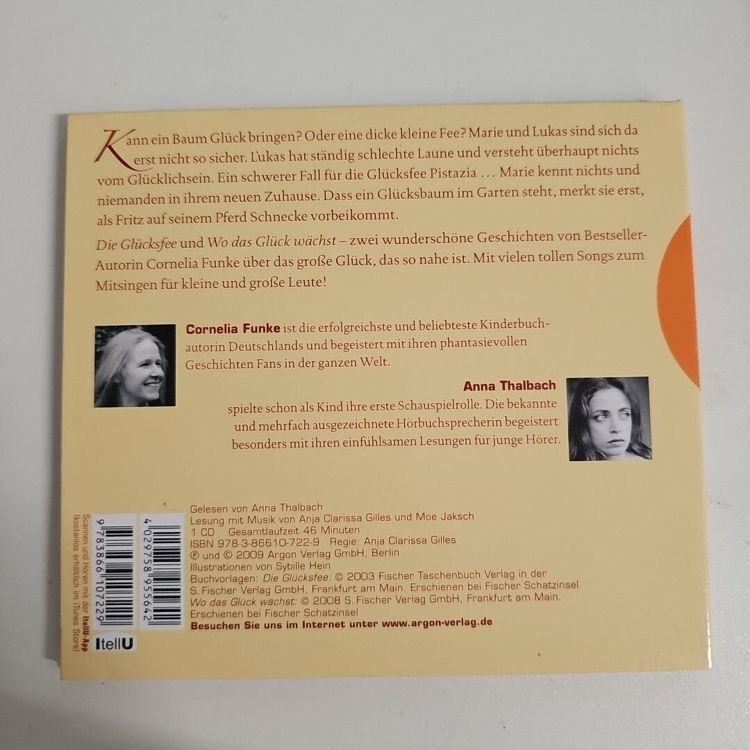 EB2415 Das kleine Hörbuch vom großen Glück von Cornelia Funke, CD 2009 2