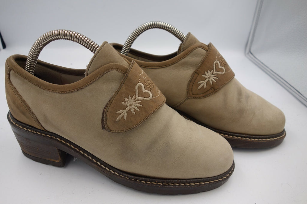 ES0306 Damen Halbschuhe von Schapuro, beige, 362