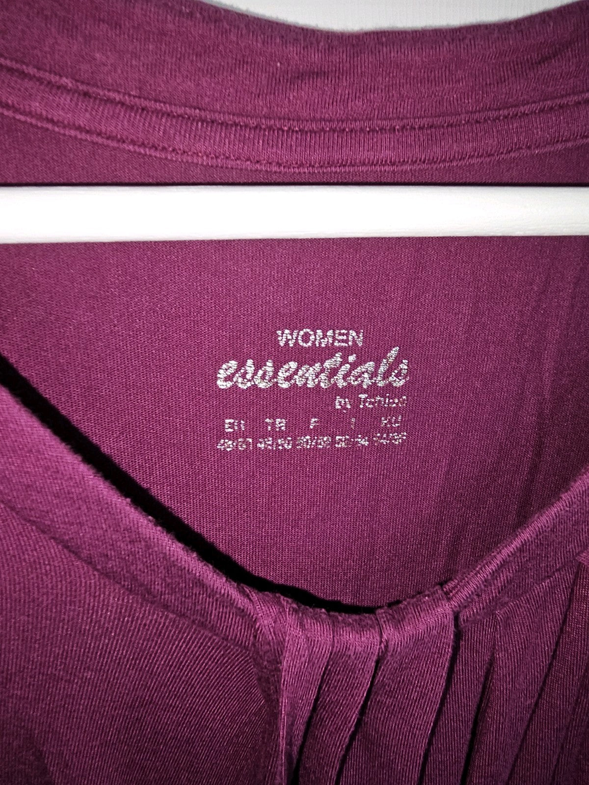 EK8953 Damen Sweatshirt von Essentials, Lila, Gr. 48/502