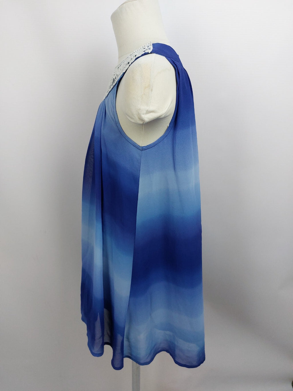 EK2282 Mädchern Kleid von AphOrism, blautöne, Gr. 1282