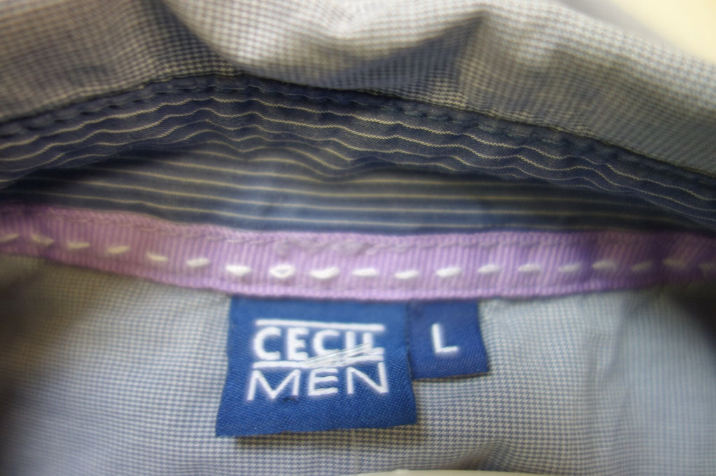 EK0839 Herren Hemd von cecil, blau, Gr. L5