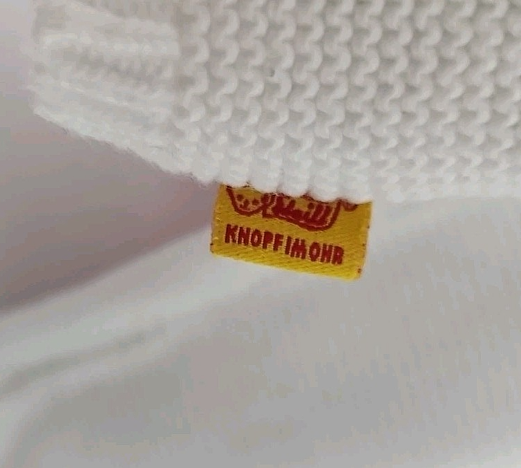 EK7486 Baby Jacke von Steiff Knopf Im Ohr, Gr.86cm/18M, Weiß3