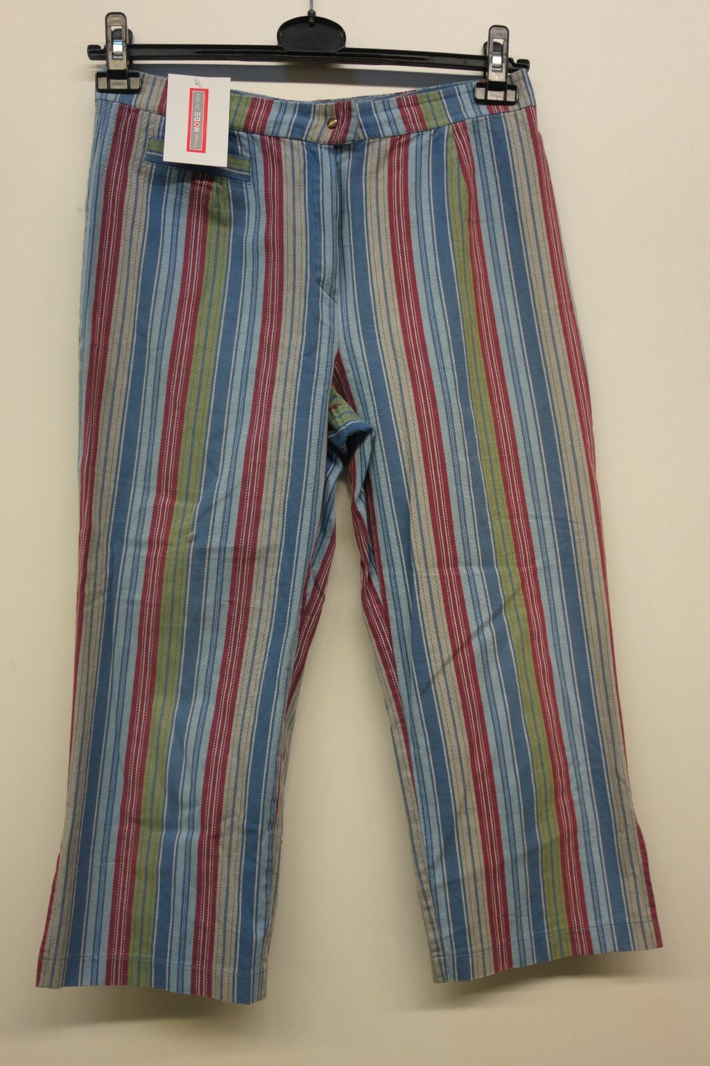 EK1395 Damen Hose von Marie-France Huez, gestreift, Gr. 90