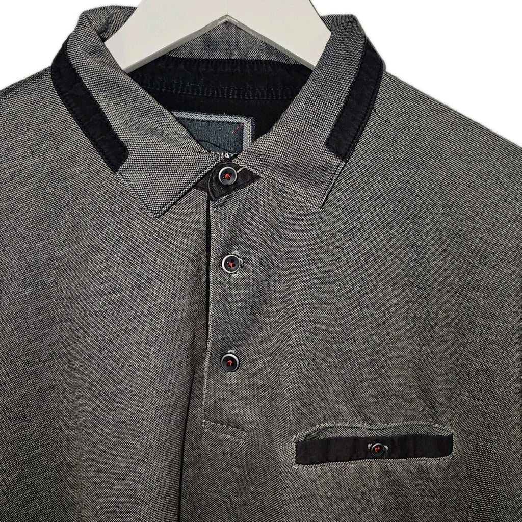 EK11078 Herren Poloshirt von Marco Donati, Grau, Gr. 52/541