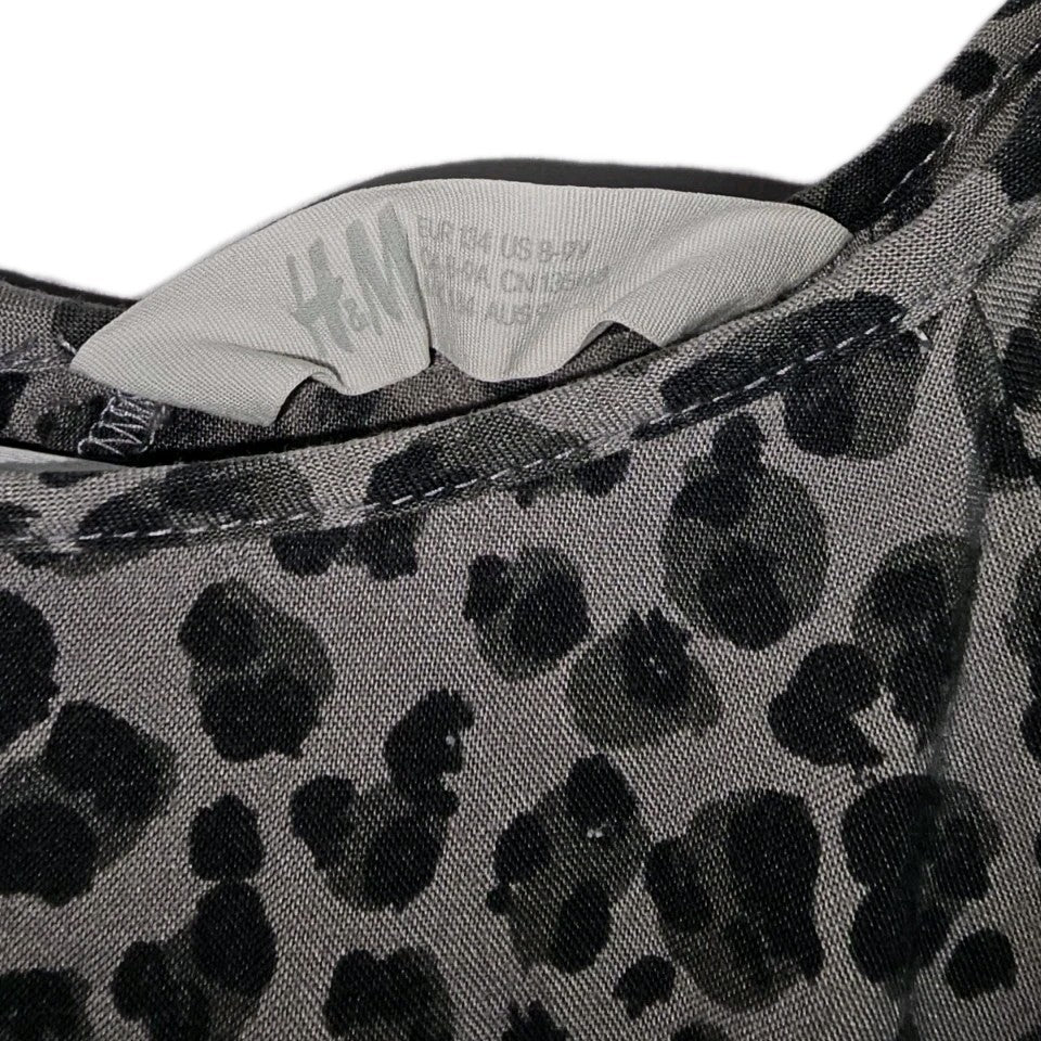 EK11252 Kinder Kleid von H&M, Grau, Gr. 1341