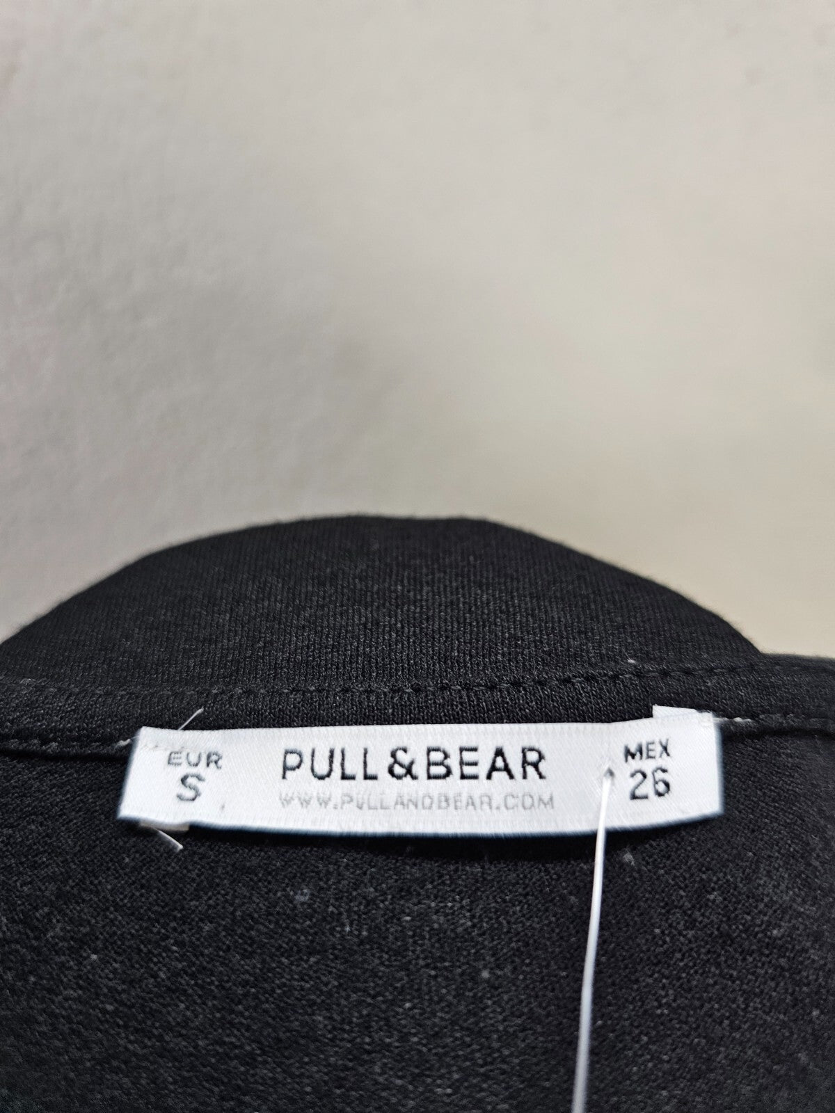 EK6356 Damen Kleid von Pull&Bear, schwarz, Gr.S4
