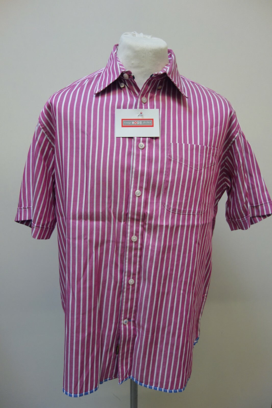 EK1408 Herren Hemd von Marks&Spencer, Gr.XL, gestreift0