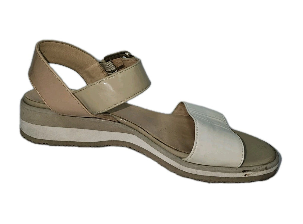 ES810 Damen Sandale von Luca Grossi, beige, Gr.384