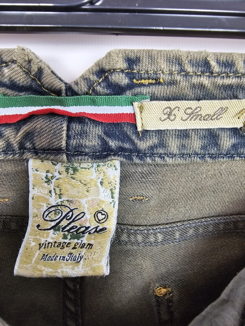 EK9596 Damen Jeans von Please, Grau, Gr. S2