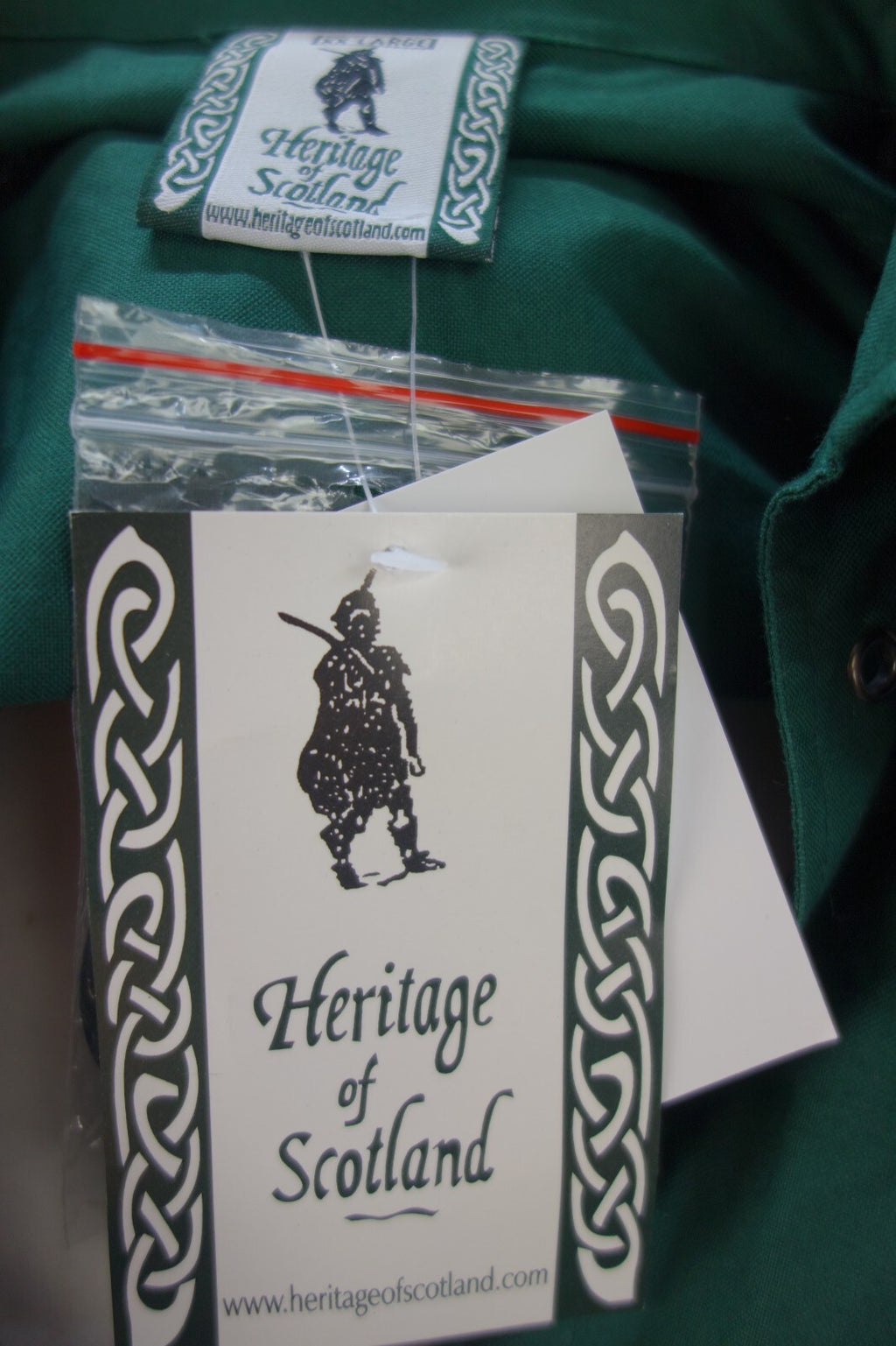 EK4012 Grünes Hemd von Heritage of Scotland, Gr. XXL4