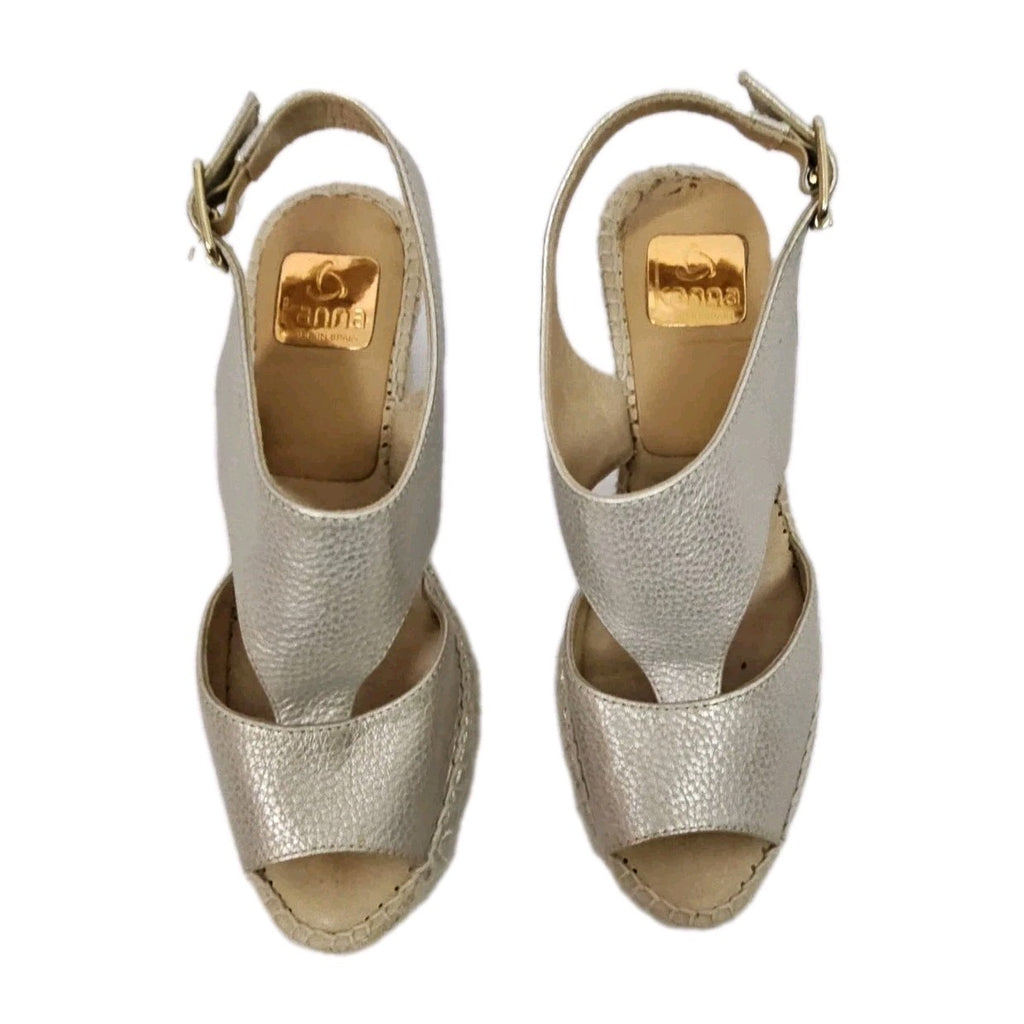 ES885 Damen Sandalen von Kanna, Beige, Gr. 382