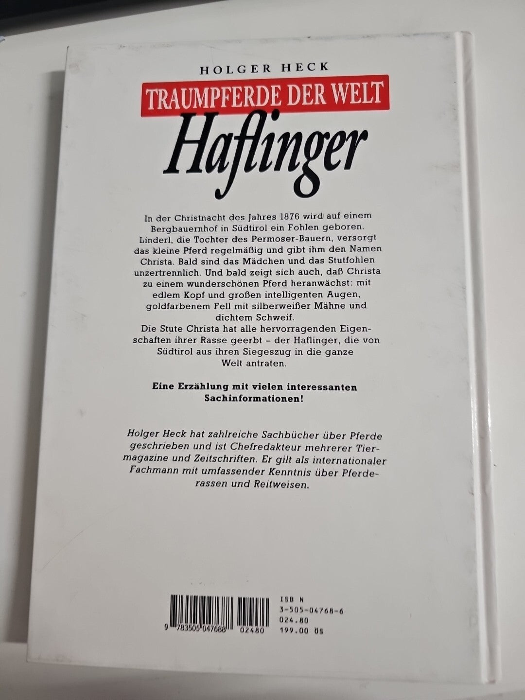 EB1679 Traumpferde der Welt, Haflinger von Heck, Holger 2