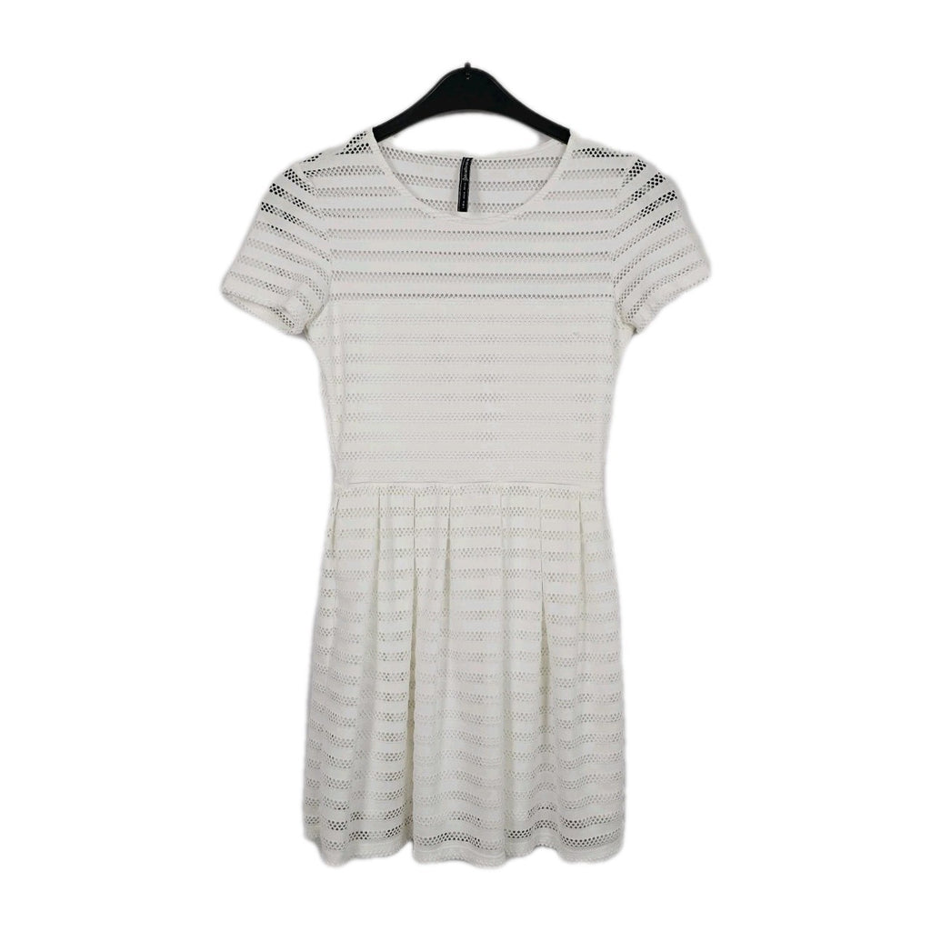 EK10839 Damen Kleid von Stradivarius, Weiß, Gr. M0