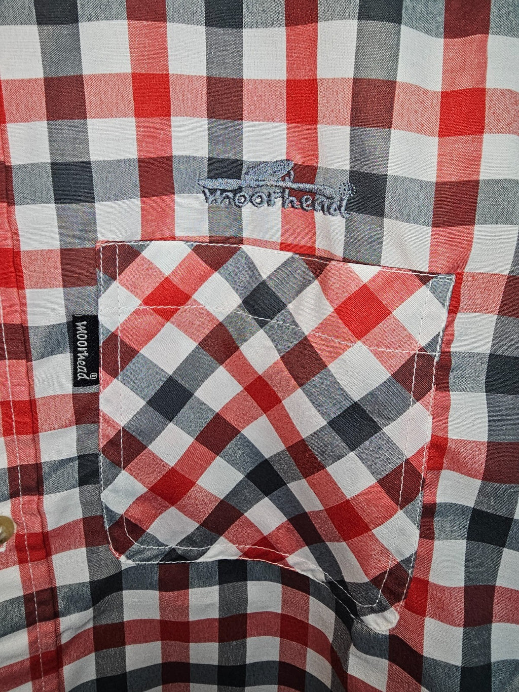 EK6572 Herren Hemd von Moorhead, rot, Gr.XL1
