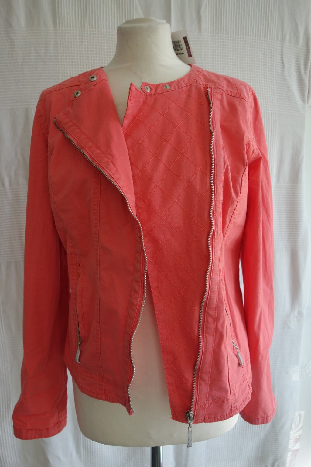 EK0719 Damen Jacke von Cecil, lachsfarben, Gr.S4