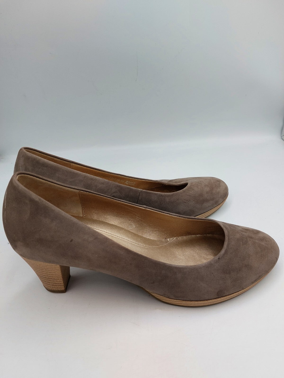 ES0449 Damen Pumps von Gabor, beigegrau, Gr. 7 (EU 40,5)5