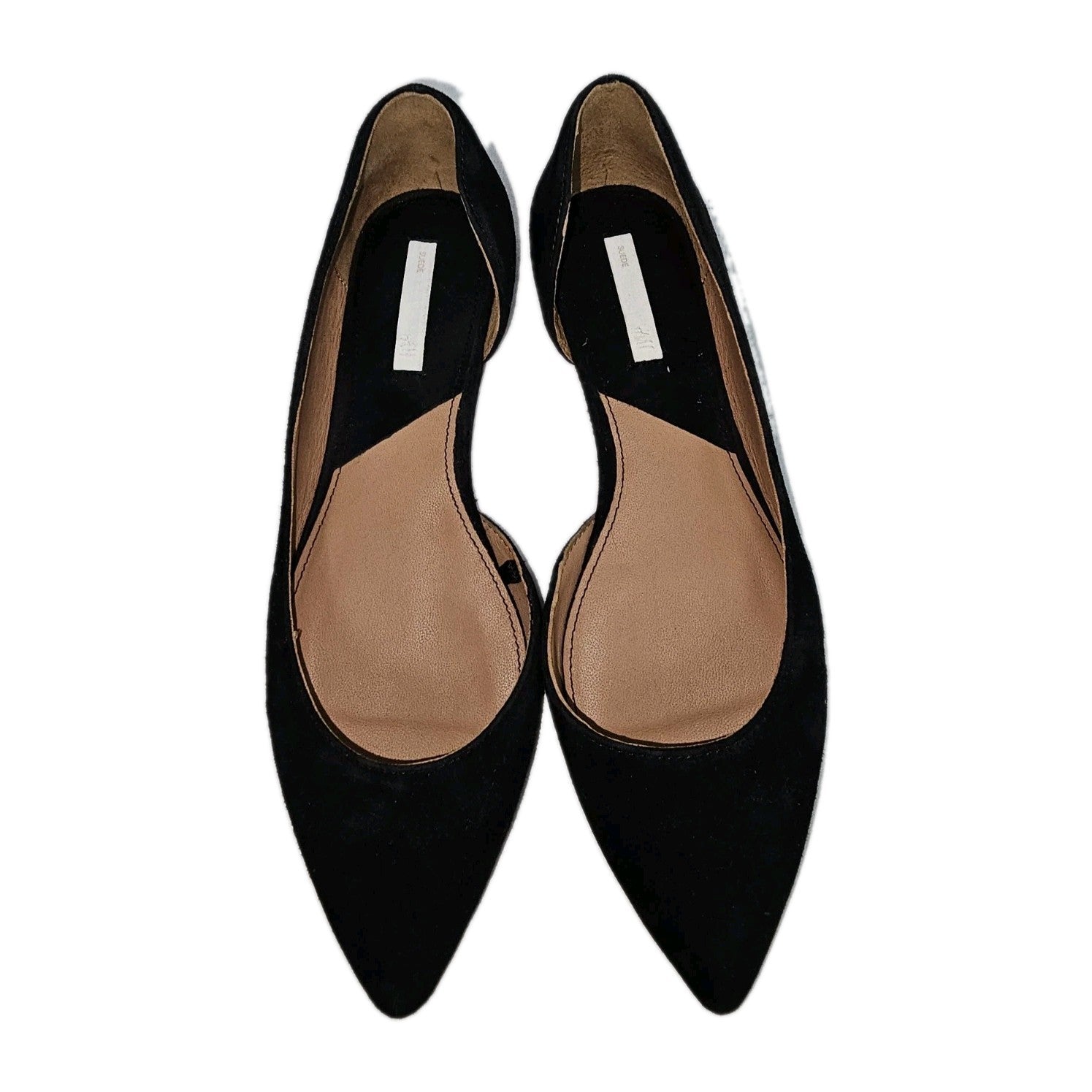 ES809 Damen Ballerina von H&M, schwarz, Gr.371