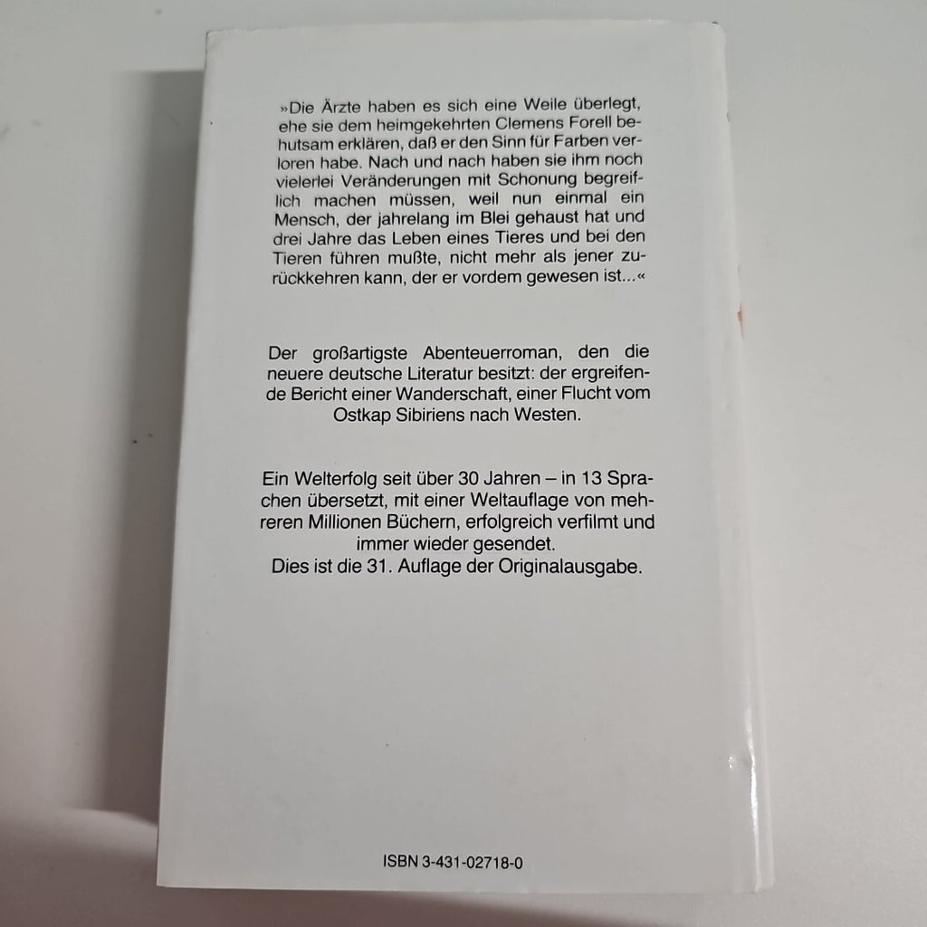 EB1312 So weit die Füße tragen: Roman von Bauer, Josef Martin 1