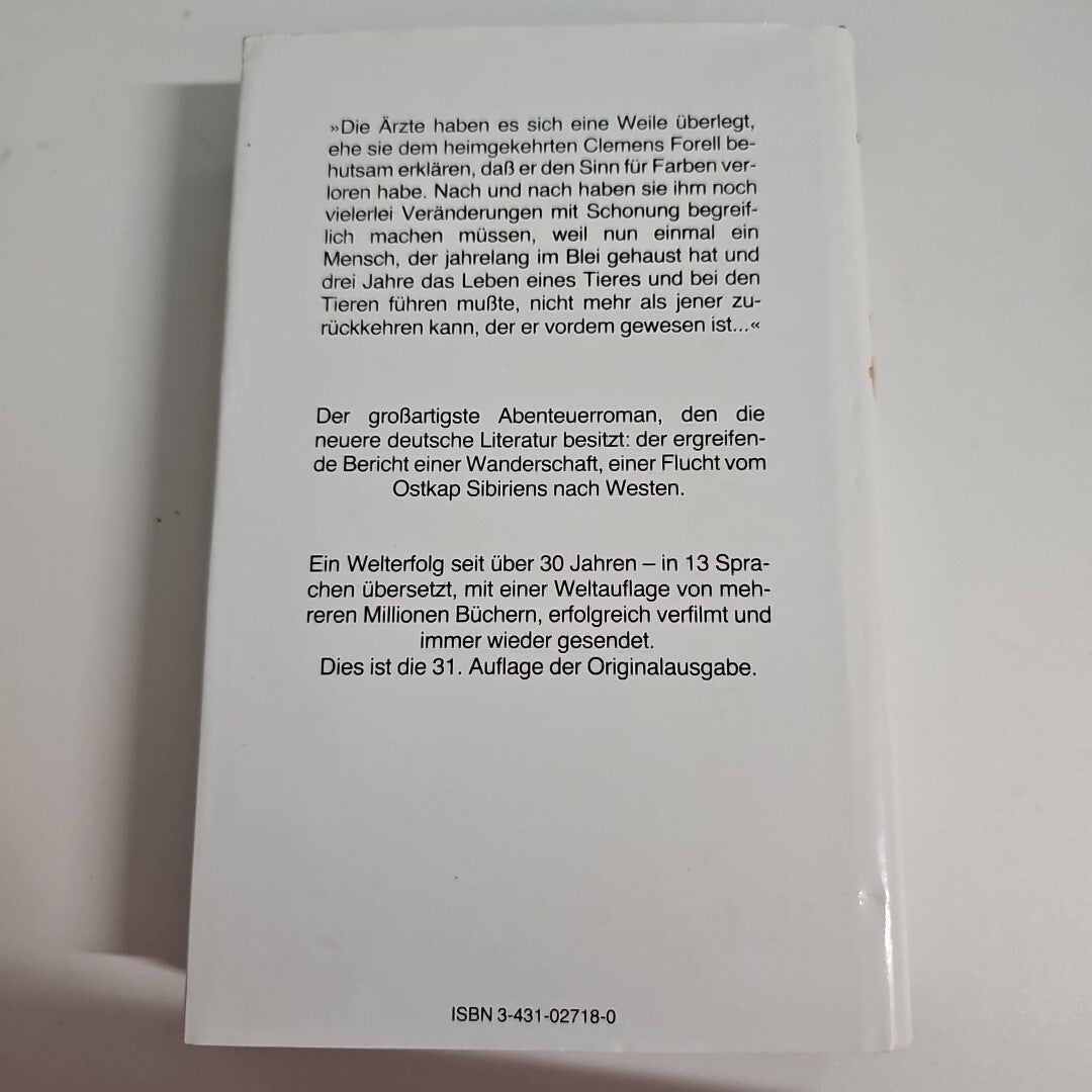 EB1312 So weit die Füße tragen: Roman von Bauer, Josef Martin 1