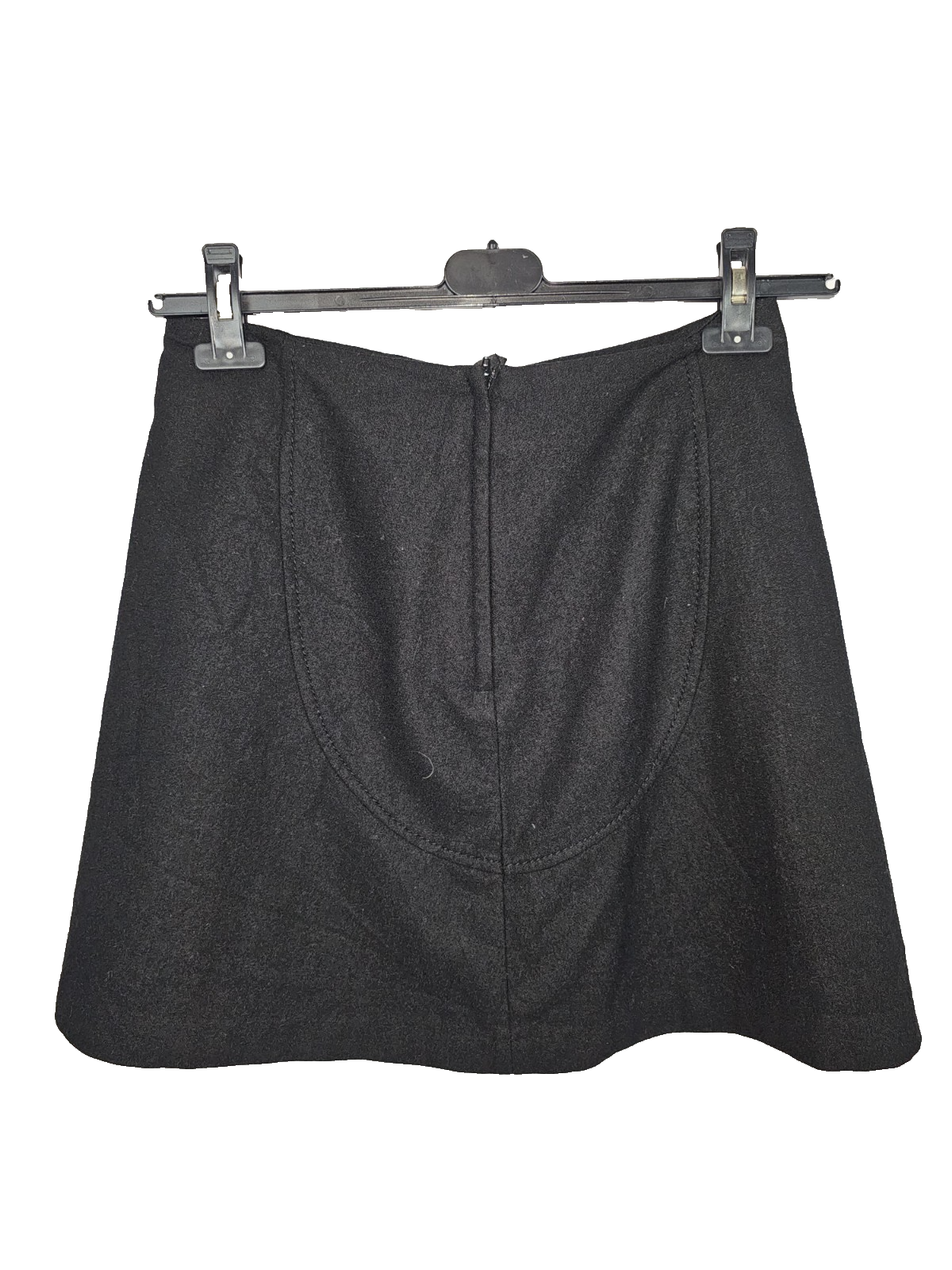 EK7743 Damen Rock von H&M, schwarz. Gr.381