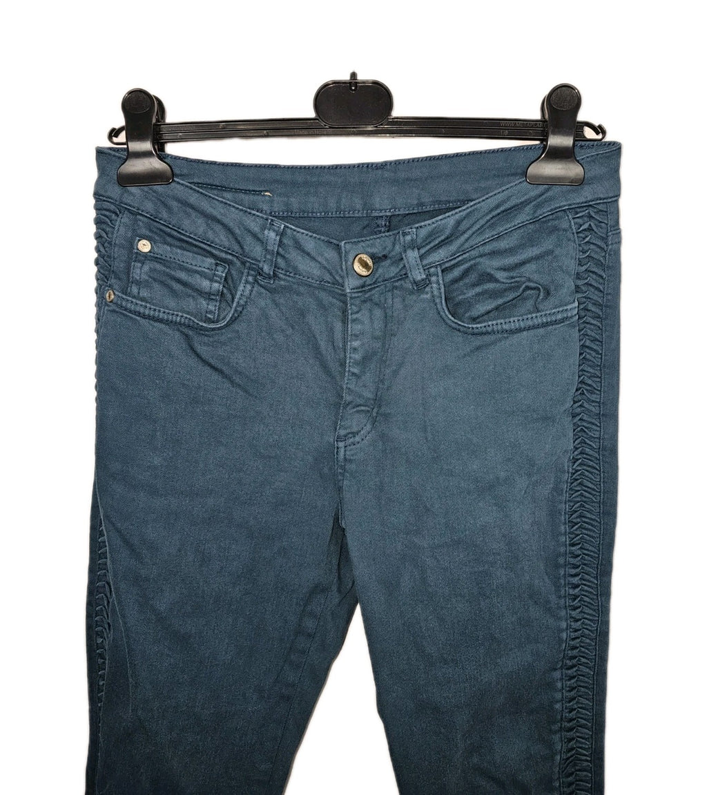 EK9743 Damen Jeans von Deeberg, Türkis, Gr. 401