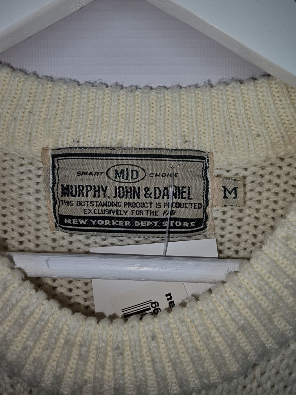 EK7683 Herren Strickpullover von Murphy, John&Daniel, Beige, Gr.M2