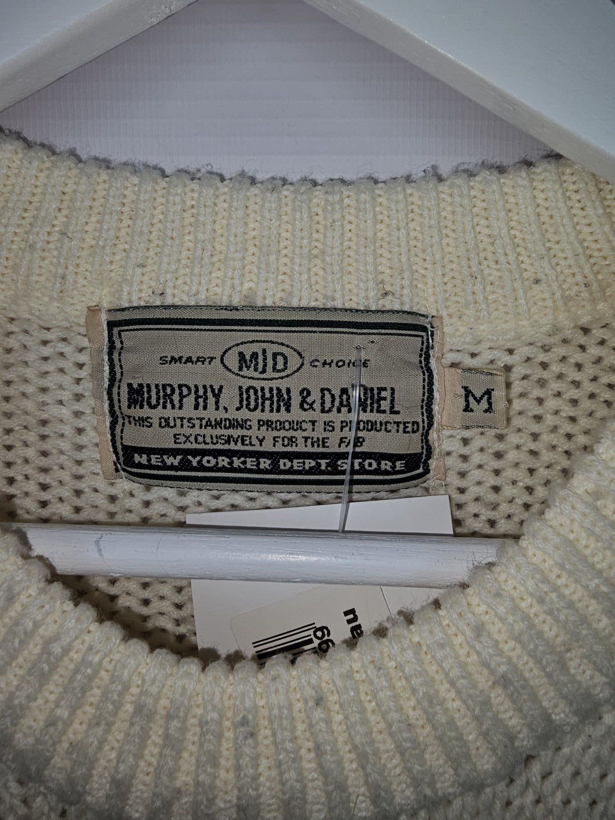 EK7683 Herren Strickpullover von Murphy, John&Daniel, Beige, Gr.M2