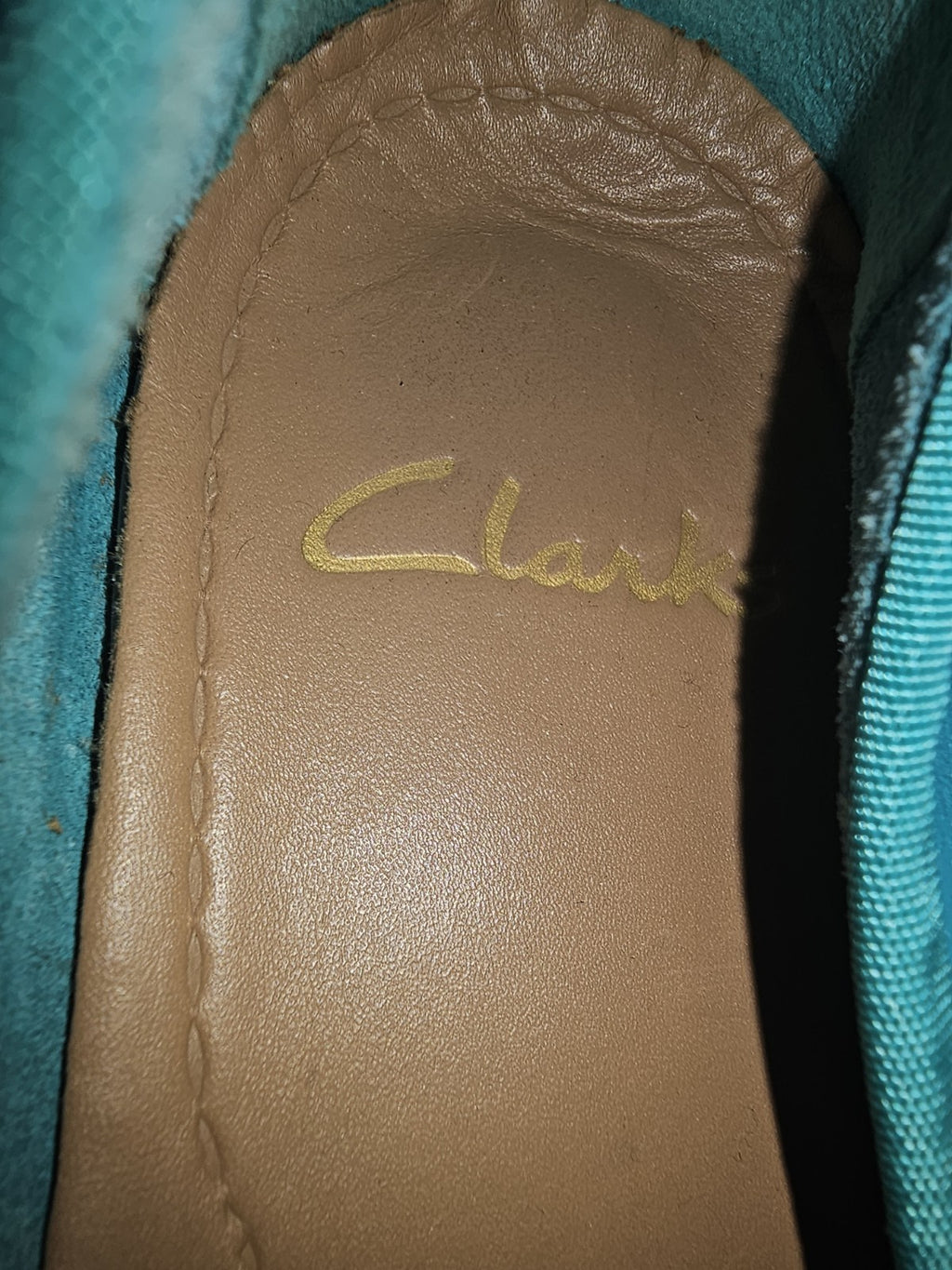 ES318 Damen Ballerina von Clanks, Türkis, Gr. 5½4