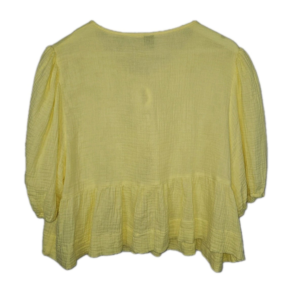 EK9852 Damen Bluse von SheIn, gelb, Gr.XL3