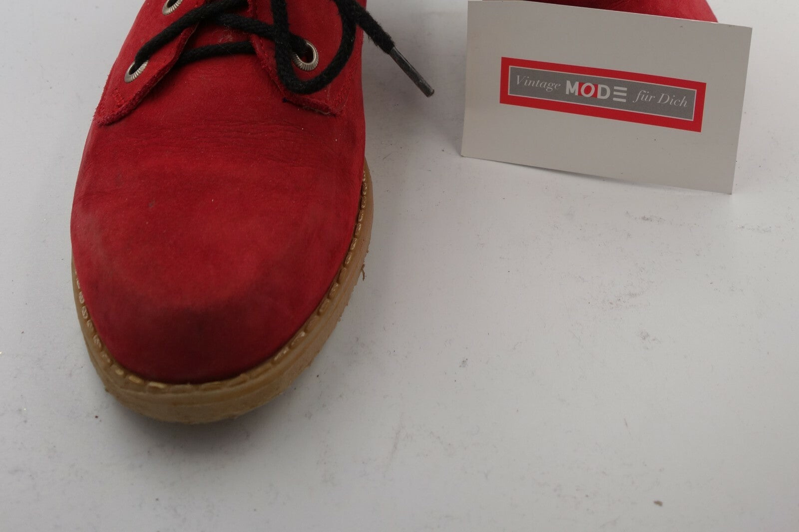 ES0692 Halbschuhe, Original Däumling Jugend Schuhe, rot, Gr. 361