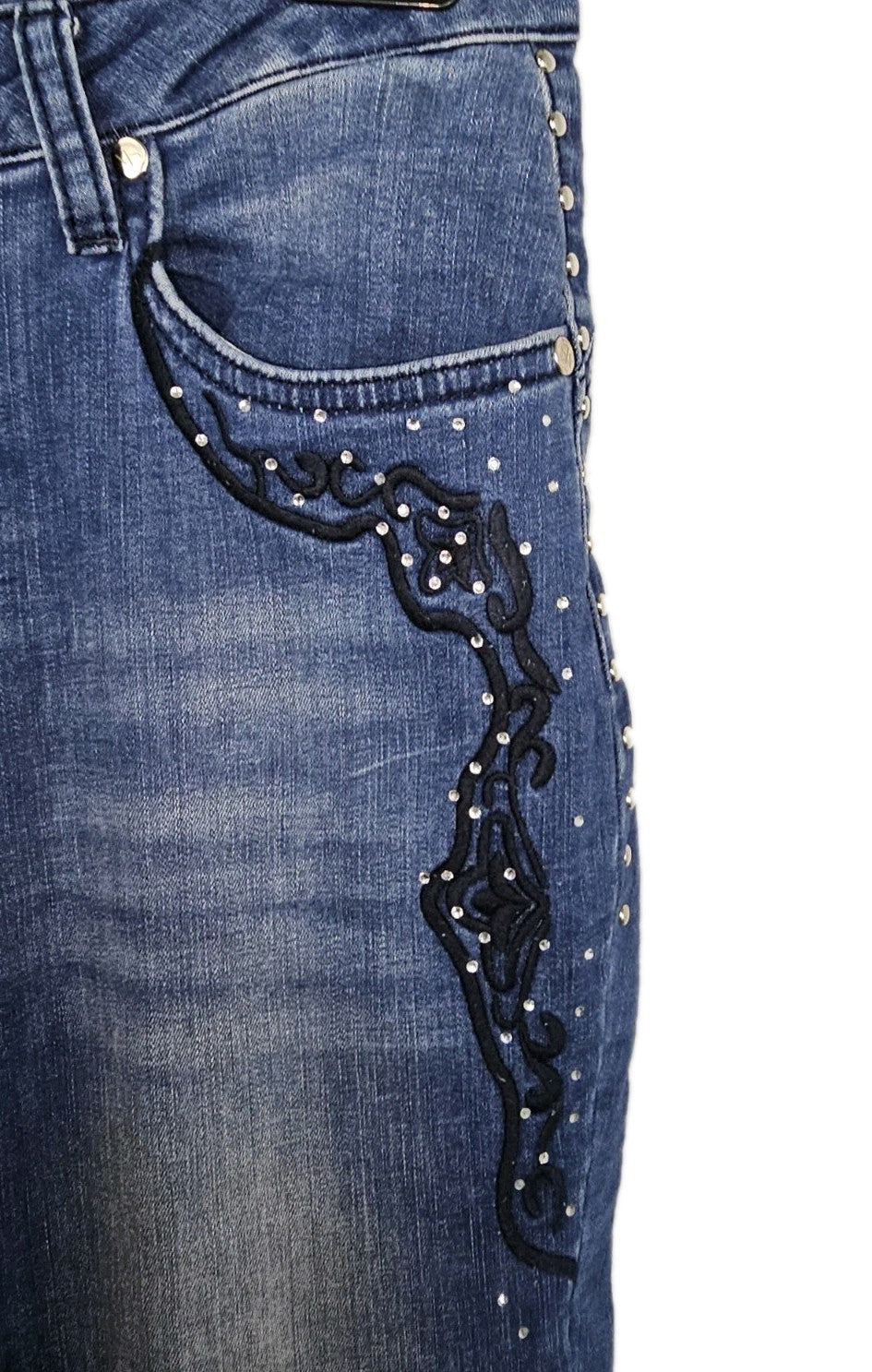 EK9927 Damen Jeans von Sarah Kern, blau, Gr.343