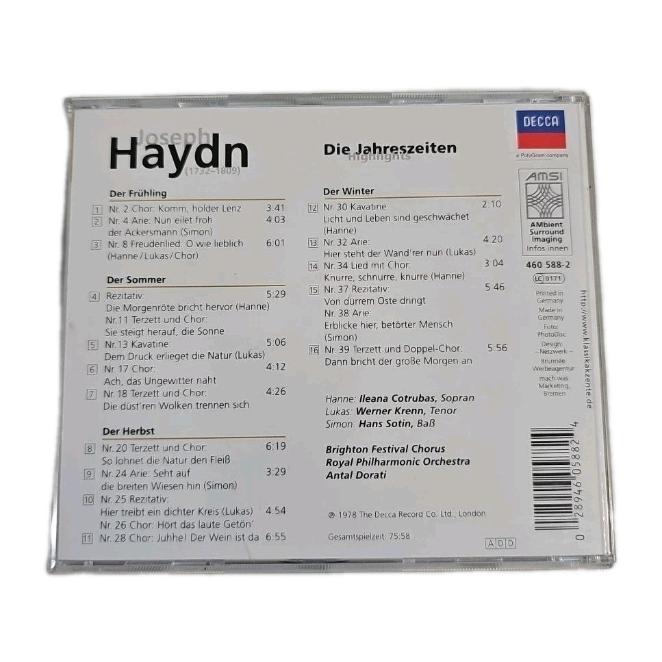 EB4050 Joseph Haydn - Die Jahreszeiten (CD)1