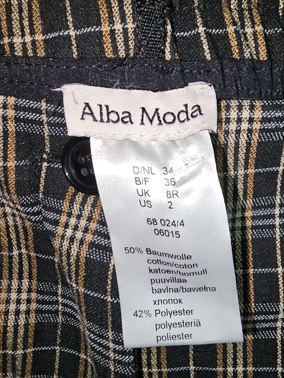 EK9906 Damen Hose von Alba Moda, braun, Gr.342