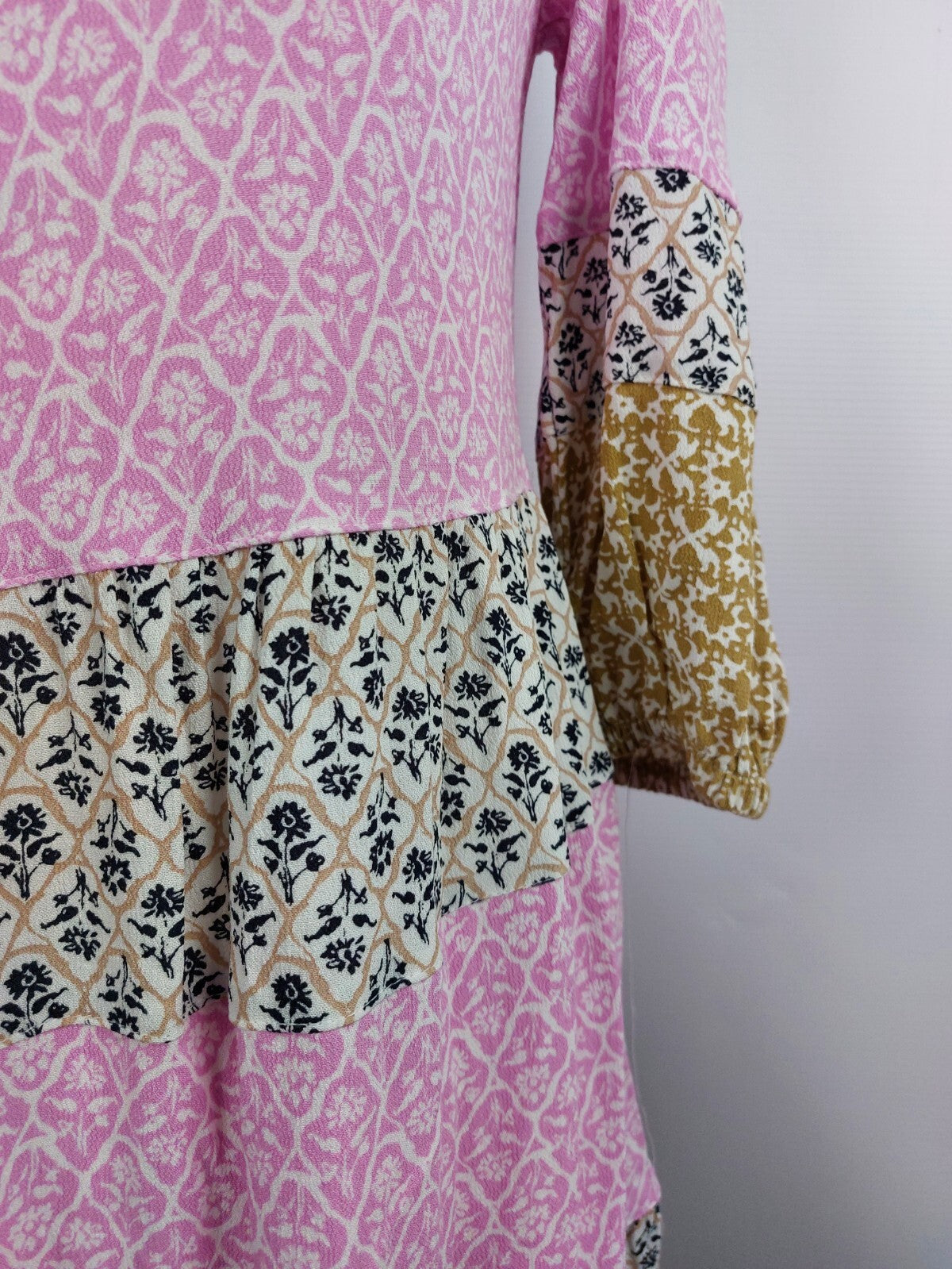 EK4465 Damen Kleid von M&S, mehrfarbig, Gr. 8 (36)2