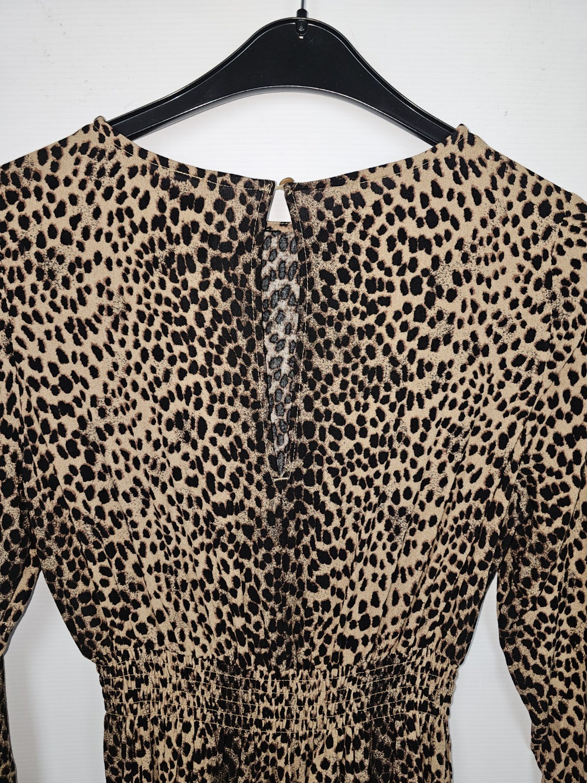 EK7860 Damen Kleid von H&M, Braun, Gr. 346