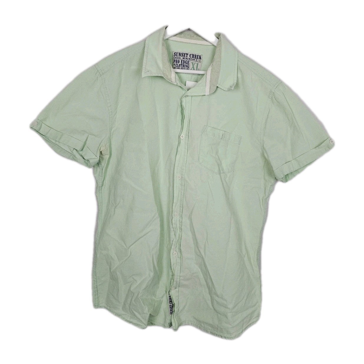 EK9508 Herren Hemd von Sunset Creek, Mintgrün, Gr. XL0
