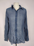 EK4360 Damen Bluse von More&More, blau, Gr.400