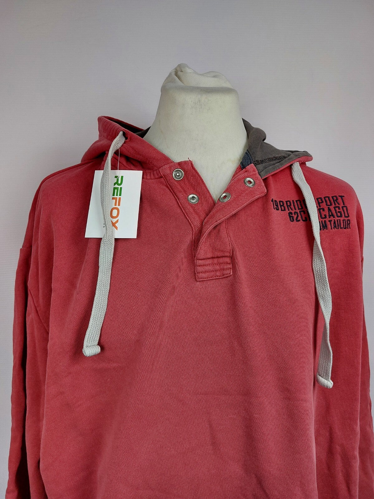 EK4019 Herren Pullover von Tom Tailor, rot, Gr.XXXL1
