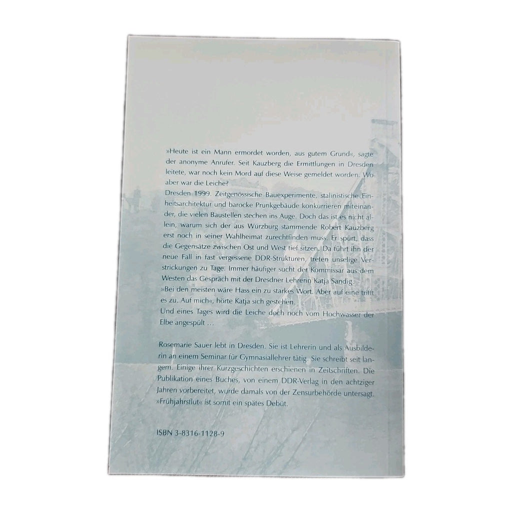 EB4159 Frühjahrsflut, Kriminalroman von Rosemarie Sauer1