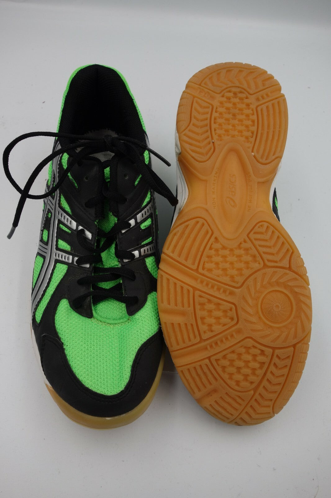 ES0052 Damen Sneaker von Asics, schwarz-Grün, 396