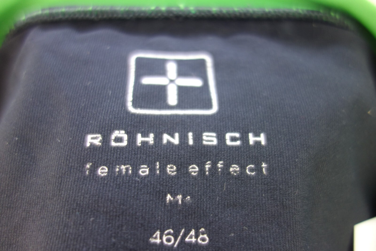 EK2742 Damen Sport T-Shirt von Röhnisch, schwarz/grün, Gr. M+4