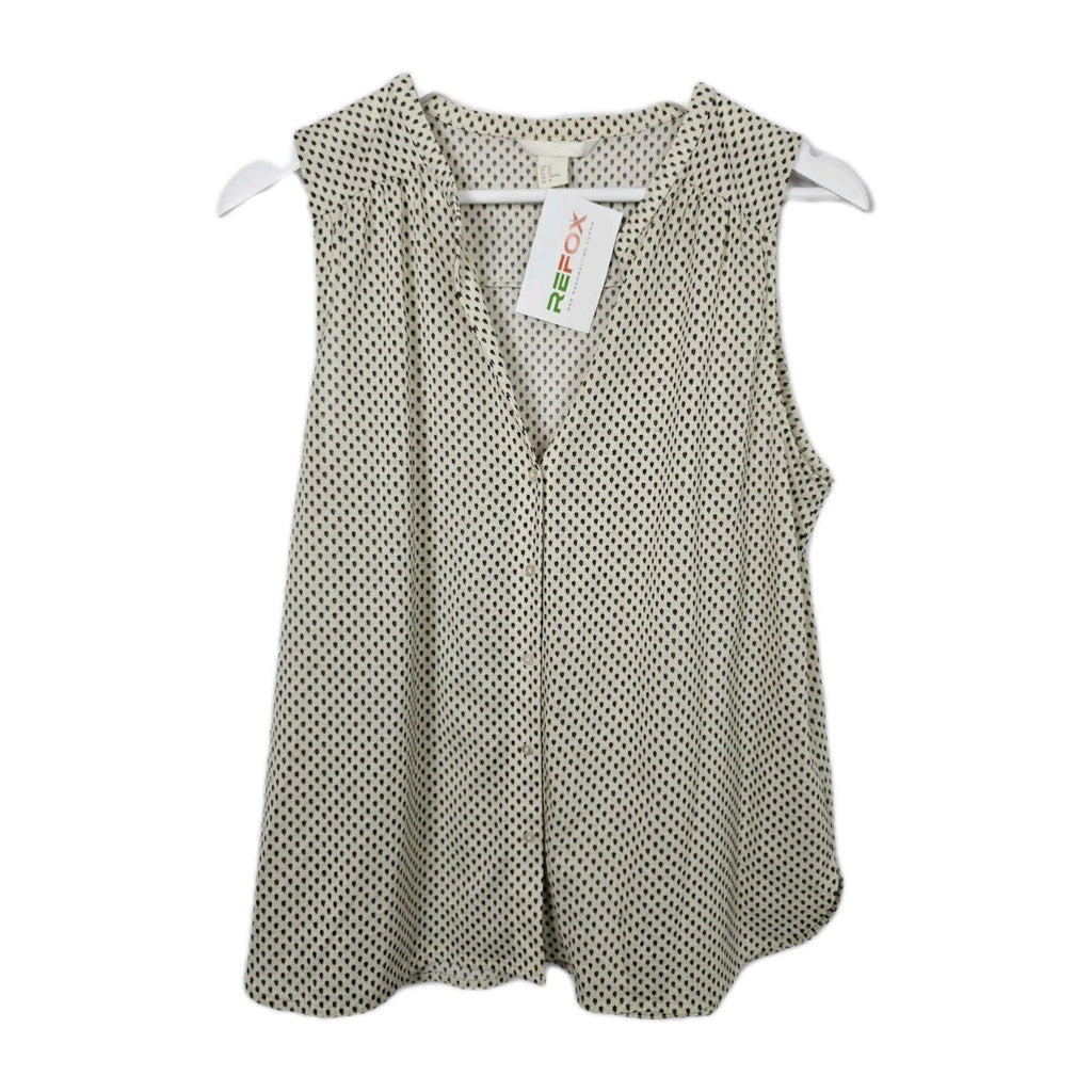 EK8875 Damen Bluse von H&M,  Beige, Gr. M0