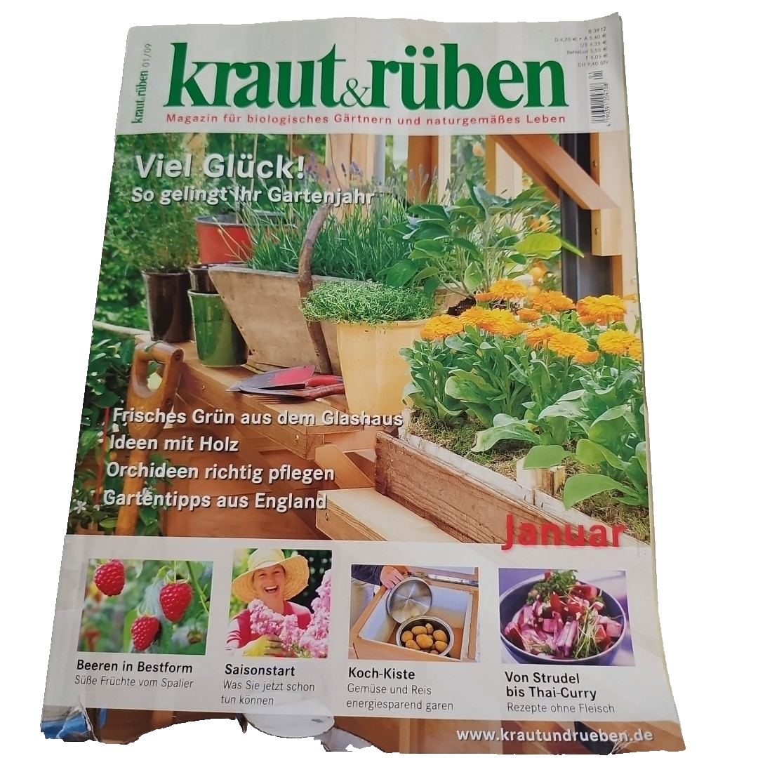 EB3544 Kraut und Rüben, 01/2009, biologisches Gärtnern und naturgemäßes Leben0