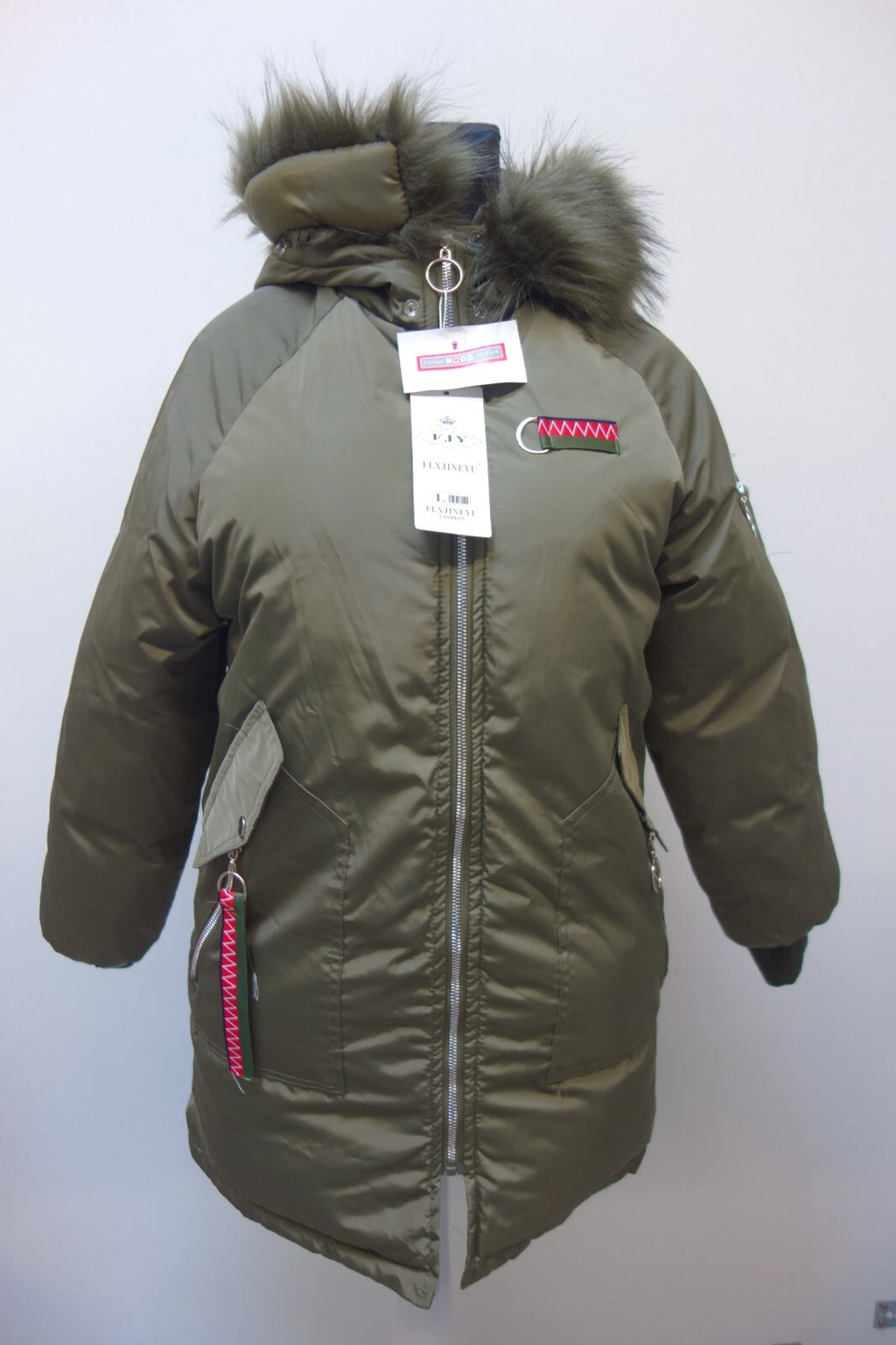 EK2203 Damen Jacke von FLXJINEYU, Gr. L0