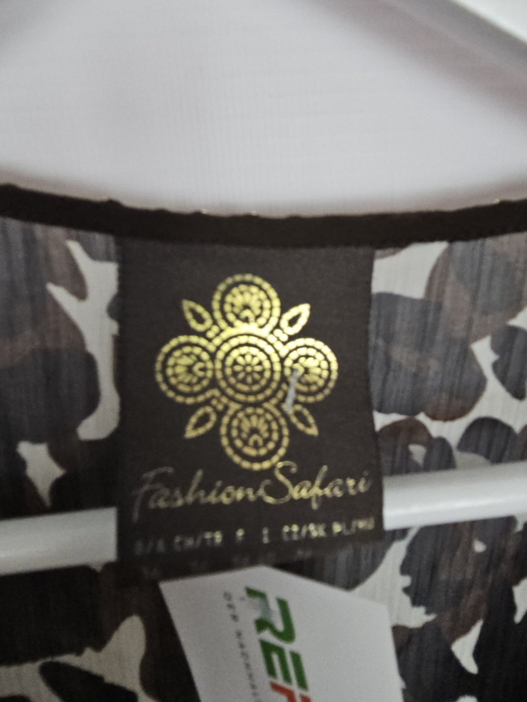 EK9327 Damen Kleid von Fashion Safari, Braun, Gr. 362