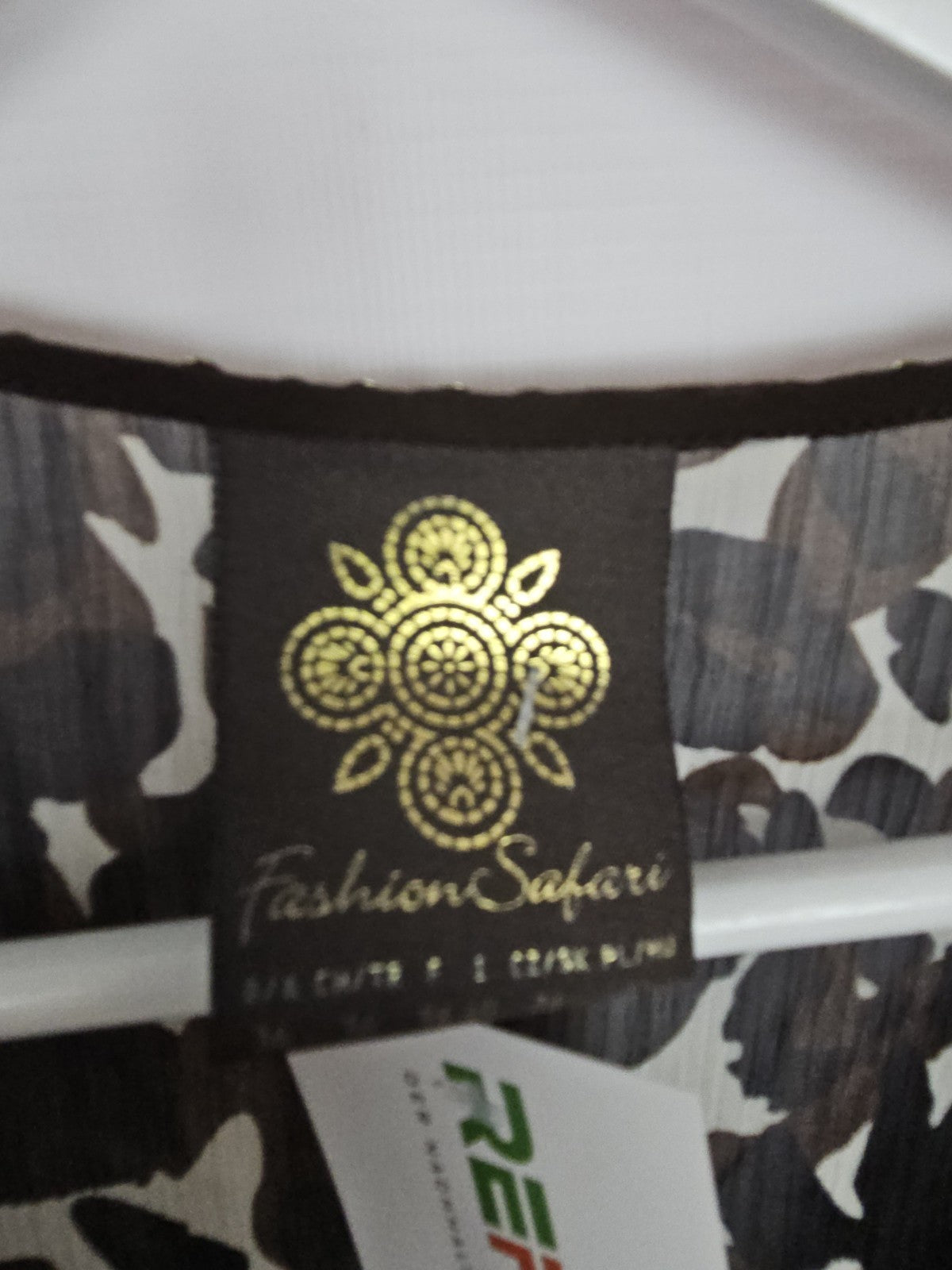 EK9327 Damen Kleid von Fashion Safari, Braun, Gr. 362