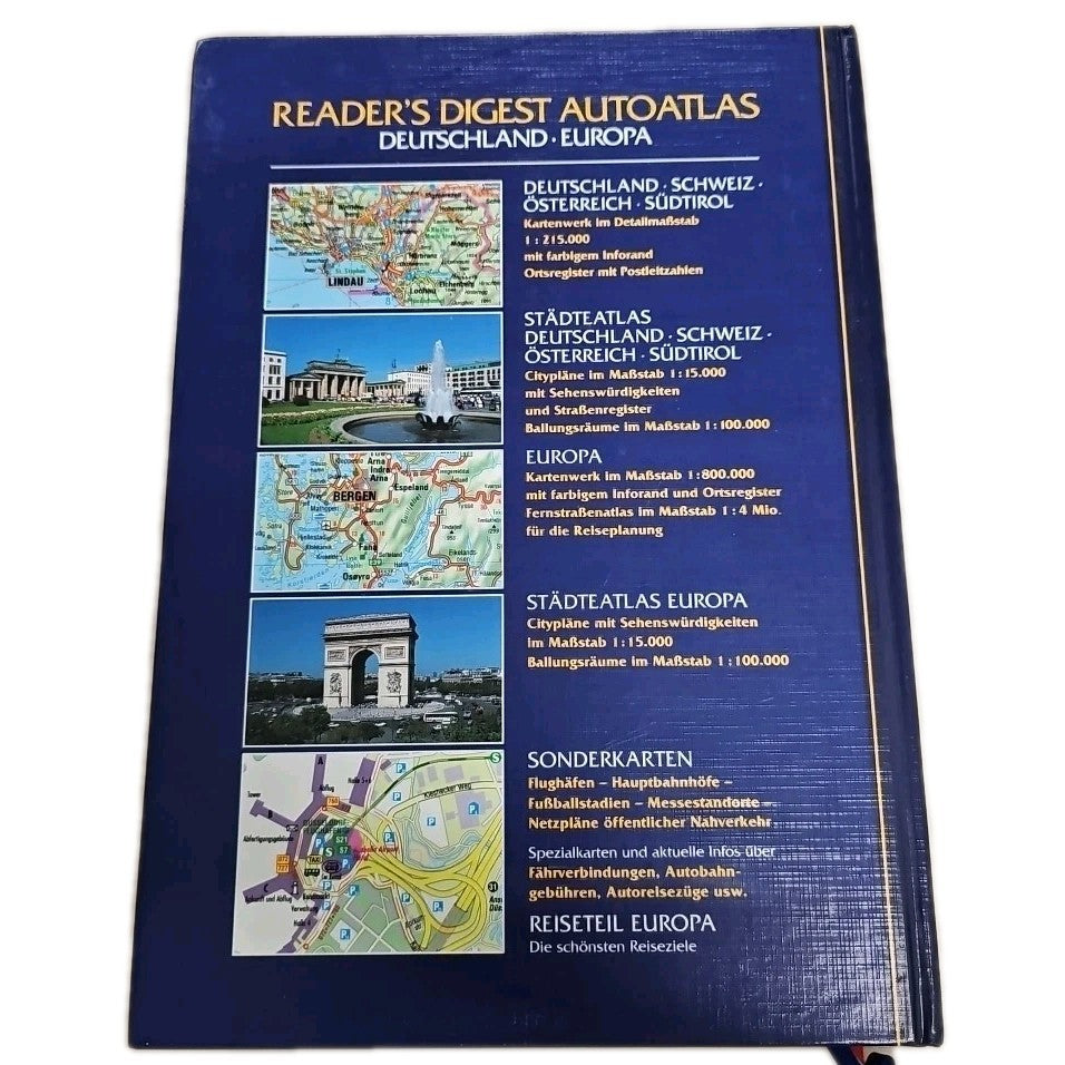 EB3834 Readers Digest Autoatlas Deutschland, Europa 1