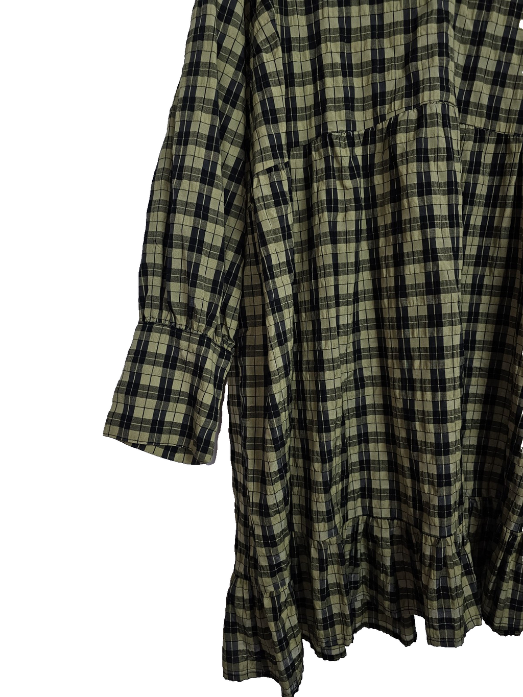 EK7105 Damen Kleid von Ulla Popken, Grün/Schwarz, Gr.54/562