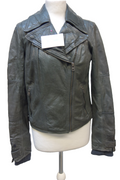EK2465 Damen Lederjacke von Esprit, dunkerlgrau, gr. 360
